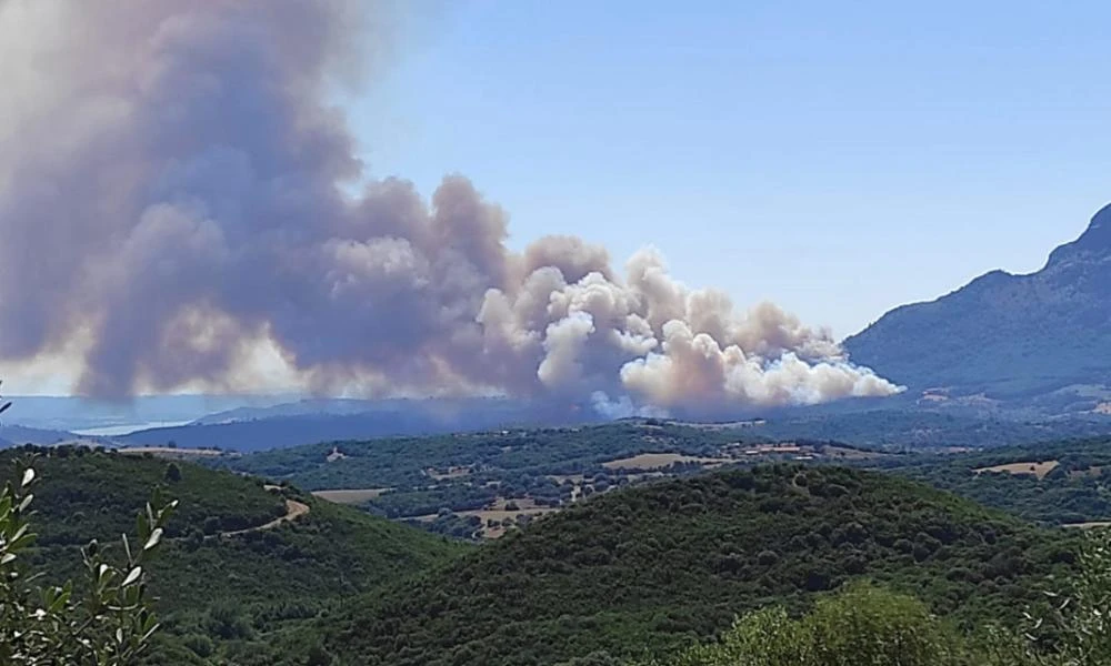 Φωτιά στις Πόρτες Αχαΐας: Ισχυρή κινητοποίηση της Πυροσβεστικής-Εκκενώνονται Βάλμη και Αγραπιδοχώρι (upd)